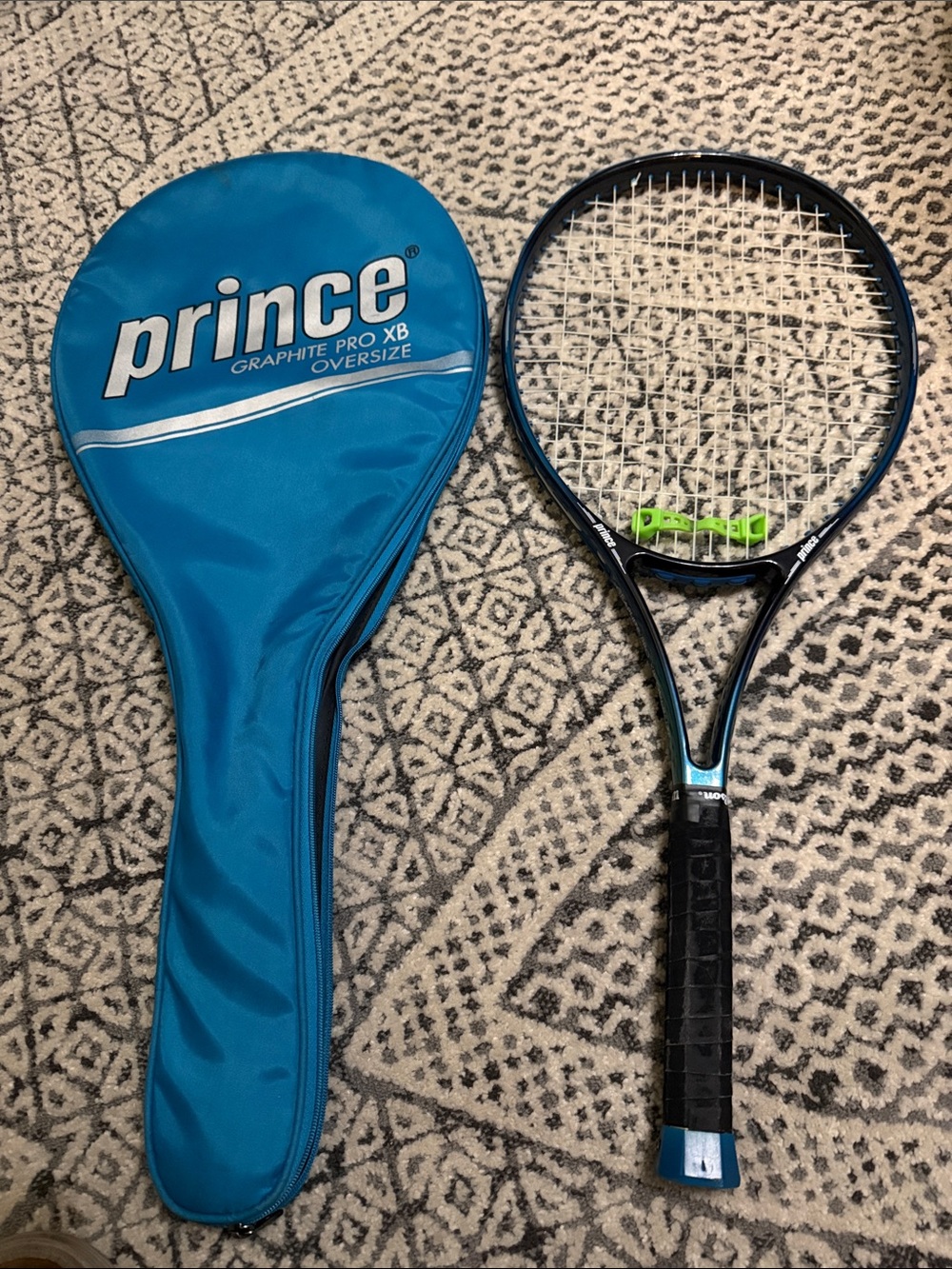 Prince Graphite Pro XB Oversize Tennis Racket with Soft Case